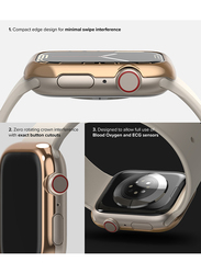 Ringke Bezel Styling Compatible with Apple Watch 7 41mm Stainless Steel Adhesive Frame Ring Cover Anti Scratch Protection for Apple Watch7 41mm - Rose Gold (41-02)